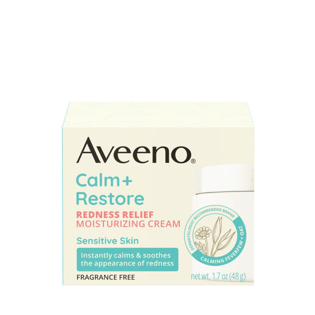 Aveeno Calm + Restore Redness Relief Moisturizing Cream – MyStore US